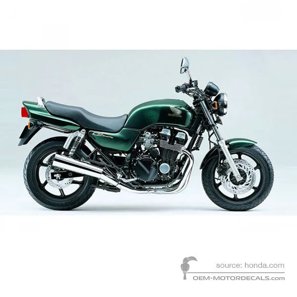 Pegatinas para Honda CB750 SEVENFIFTY 1998 - Verde • Honda Pegatinas OEM
