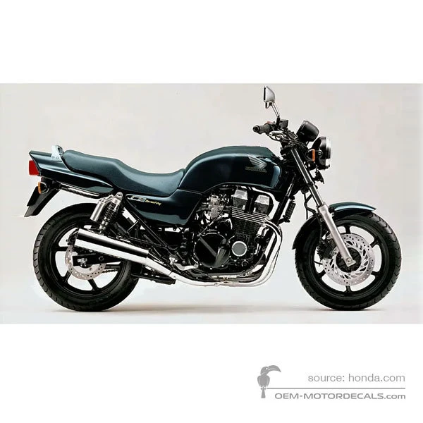 Aufkleber für Honda CB750 SEVENFIFTY 1999 - Schwarz • Honda OEM-Aufkleber