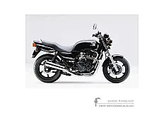 Aufkleber für Honda CB750 SEVENFIFTY 2001 - Schwarz • Honda OEM-Aufkleber