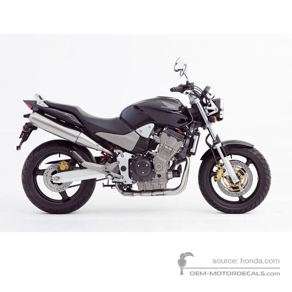 Aufkleber für Honda CB900F HORNET 2003 - Schwarz • Honda OEM-Aufkleber