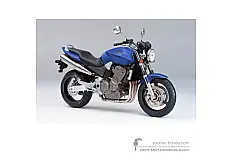 Aufkleber für Honda CB900F HORNET 2004 - Blau • Honda OEM-Aufkleber