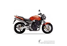 Autocollants pour Honda CB900F HORNET 2007 - Orangé • Honda Autocollants OEM
