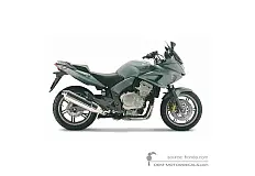 Naklejki do Honda CBF1000 2006 - Zielony • Honda Naklejki OEM