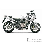 Honda CBF1000 2008 - Plata
