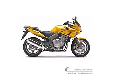 Decals for Honda CBF1000 2008 - Yellow • Honda OEM Decals