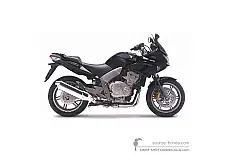 Pegatinas para Honda CBF1000 2009 - Negro • Honda Pegatinas OEM