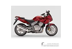 Aufkleber für Honda CBF1000 2009 - Rot • Honda OEM-Aufkleber