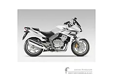 Pegatinas para Honda CBF1000 2009 - Blanco • Honda Pegatinas OEM