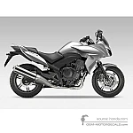 Honda CBF1000F 2010 - Plata