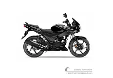 Decals for Honda CBF125 2013 - Black • Honda OEM Decals