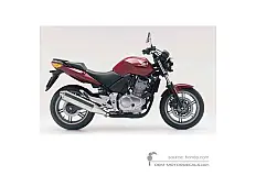 Autocollants pour Honda CBF500 2006 - Rouge • Honda Autocollants OEM