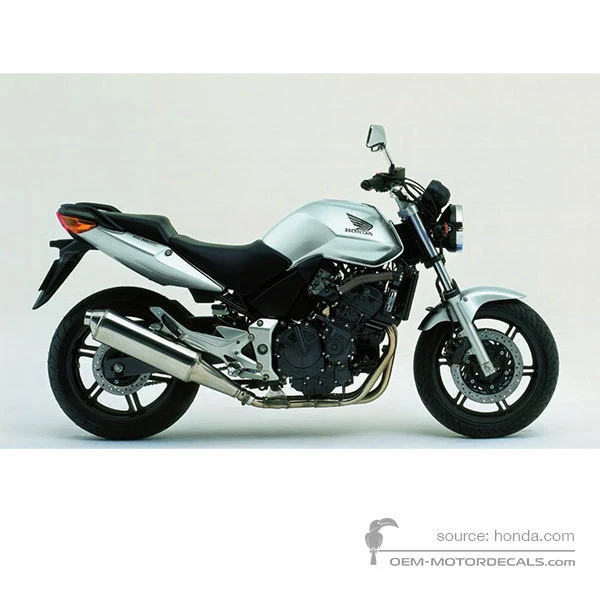Naklejki do Honda CBF600N 2004 - Srebrny • Honda Naklejki OEM