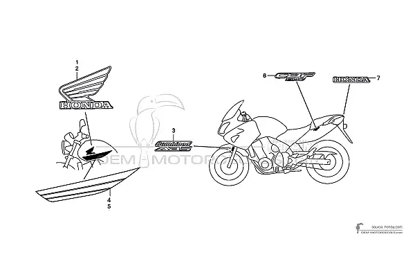 Honda CBF600N 2009 - Black
