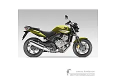 Decals for Honda CBF600N 2010 - Green • Honda OEM Decals