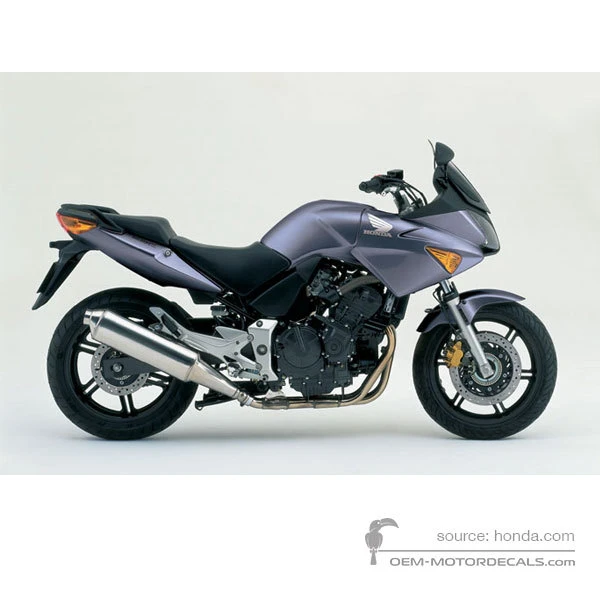 Decals for Honda CBF600S 2005 - Gray • Honda OEM Decals