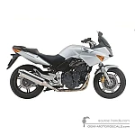 Honda CBF600S 2005 - Plata