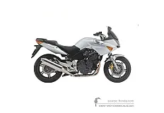 Naklejki do Honda CBF600S 2005 - Srebrny • Honda Naklejki OEM