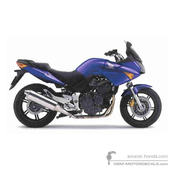 Stickers voor Honda CBF600S 2006 - Blauw • Honda OEM Stickers