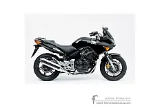 Adesivi per Honda CBF600S 2006 - Nero • Honda Adesivi OEM
