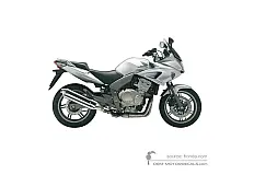Decals for Honda CBF600S 2006 - Silver • Honda OEM Decals