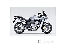 Adesivi per Honda CBF600S 2009 - Argento • Honda Adesivi OEM