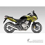 Honda CBF600S 2010 - Grün