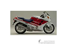 Naklejki do Honda CBR1000F 1989 - Biały • Honda Naklejki OEM
