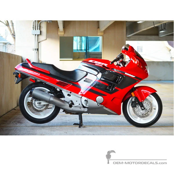 Aufkleber für Honda CBR1000F 1990 - Rot • Honda OEM-Aufkleber