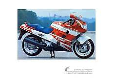Aufkleber für Honda CBR1000F 1991 - Weiss • Honda OEM-Aufkleber