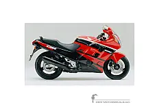 Naklejki do Honda CBR1000F 1992 - Czarny • Honda Naklejki OEM