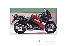 Autocollants pour Honda CBR1000F 1993 - Bleu • Honda Autocollants OEM