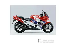 Autocollants pour Honda CBR1000F 1996 - Rouge • Honda Autocollants OEM