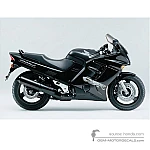 Honda CBR1000F 1999 - Negro