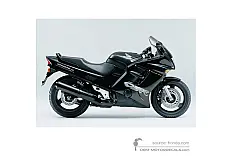 Autocollants pour Honda CBR1000F 1999 - Noir • Honda Autocollants OEM
