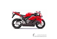 Adesivi per Honda CBR1000RR FIREBLADE 2004 - Rosso • Honda Adesivi OEM