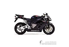 Stickers voor Honda CBR1000RR FIREBLADE 2005 - Zwart • Honda OEM Stickers