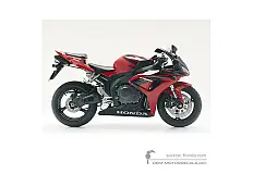 Adesivi per Honda CBR1000RR FIREBLADE 2006 - Rosso • Honda Adesivi OEM
