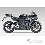 Honda CBR1000RR FIREBLADE 2009 - Black