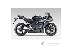 Pegatinas para HONDA CBR1000RR FIREBLADE 2009 - Negro • Honda Pegatinas OEM