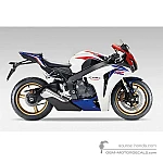 Honda CBR1000RR FIREBLADE 2009 - White