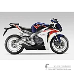 HONDA CBR1000RR FIREBLADE 2011 - Azul
