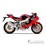 HONDA CBR1000RR FIREBLADE SP1  2018 - Rot