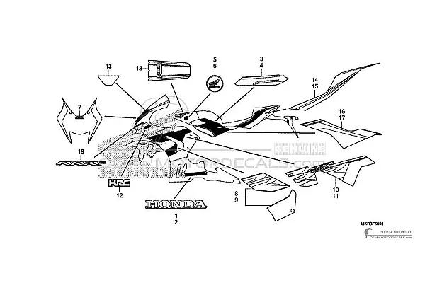 HONDA CBR1000RR FIREBLADE SP  2021 - Rojo