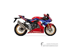 Pegatinas para Honda CBR1000RR FIREBLADE SP 2022 - Rojo • Honda Pegatinas OEM