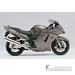 Honda CBR1100XX SUPER BLACKBIRD 1997 - Plata