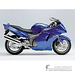 Honda CBR1100XX SUPER BLACKBIRD 2000 - Blue