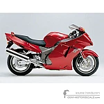 Honda CBR1100XX SUPER BLACKBIRD 2000 - Red