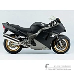 Honda CBR1100XX SUPER BLACKBIRD 2004 - Negro
