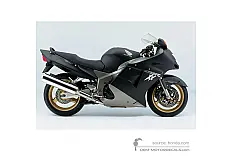 Aufkleber für Honda CBR1100XX SUPER BLACKBIRD 2004 - Schwarz • Honda OEM-Aufkleber