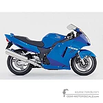 Honda CBR1100XX SUPER BLACKBIRD 2005 - Azul